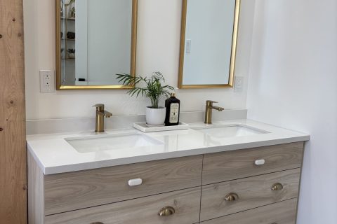 Salle de bain polyester