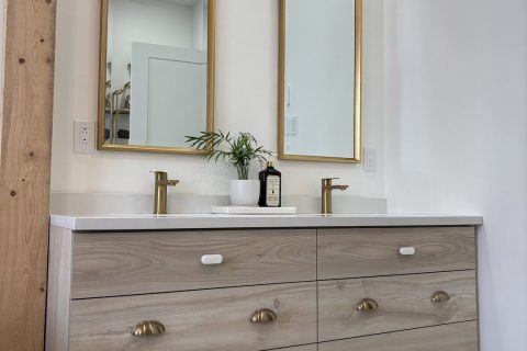 Salle de bain polyester